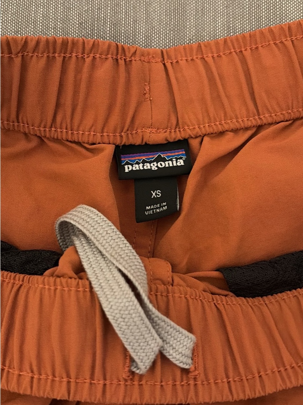 Patagonia Women's Orange Baggies Shorts - Picture 3 of 3